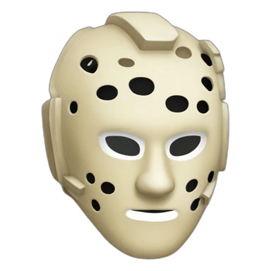 gerry cheevers mask sticker