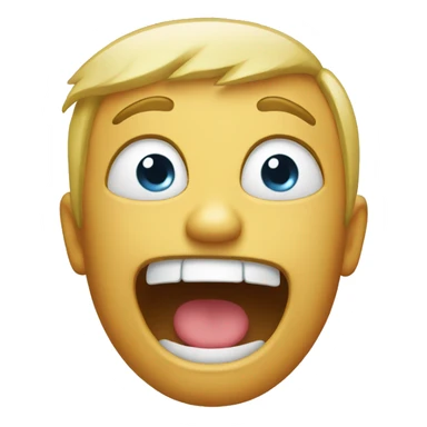 emoji crying of laughter  sticker