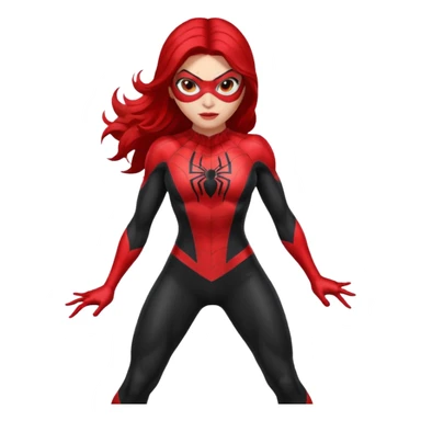 Spider woman sticker