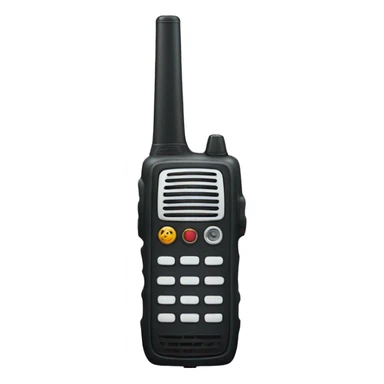 Walkie talkie sticker