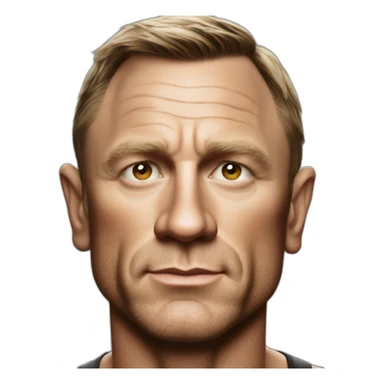 Daniel Craig Mean sticker
