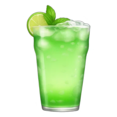 Green ginger ale cam sticker