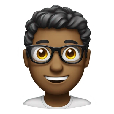 Emoji removing sunglasses infatuated sticker