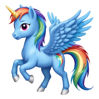 Rainbow dash sticker
