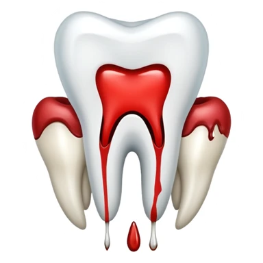 Tooth extracted sticker