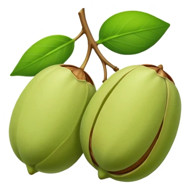 raw pistachio reverse colour sticker