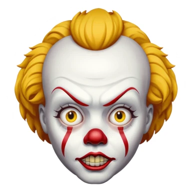Pennywise faisant les deadlights  sticker