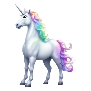 Unicorn rizzing sticker