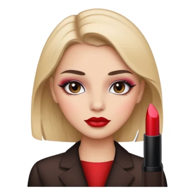 girly makeup sticker