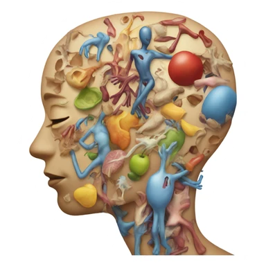 body without organs sticker