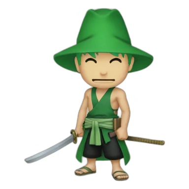 one piece zoro sticker