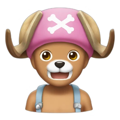 Tony tony chopper from one piece sticker