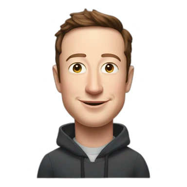 elon musk love mark zuckerberg sticker