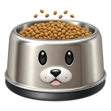 food bowl for pet sticker