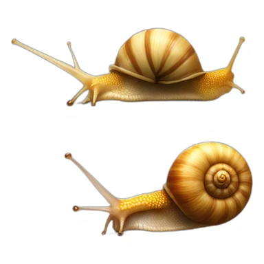 snail curled up in its shell remove the snail we don't see it just the shell please broi sticker