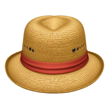 Give luffy straw hat emoji sticker