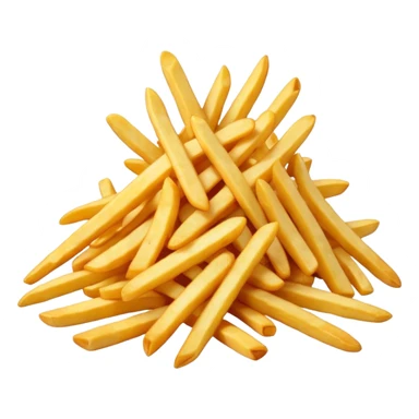 patatine fritte sfuse sticker