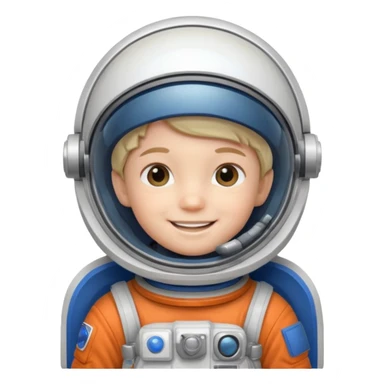 Kid in Astronaut Uniform
 sticker