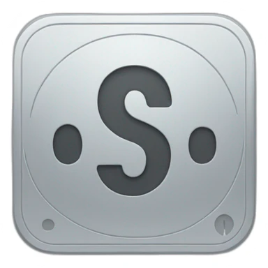 MACOS ICON STYLE MONEY SYMBOL simple icon sticker