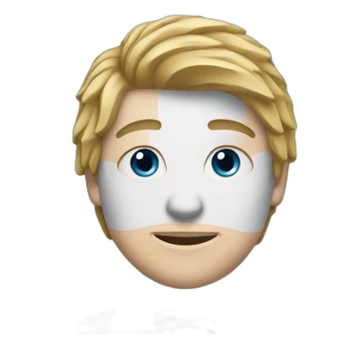 icehockey-player-blue-white sticker