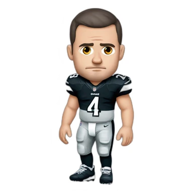 sad derek carr sticker