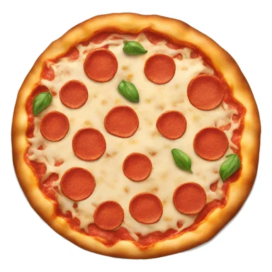 A delicious pizza emoji sticker