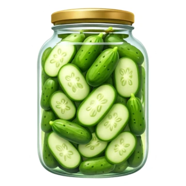 a jar of pickled cucumbers






 sticker