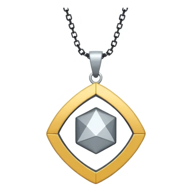 hipster necklace sticker