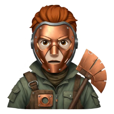 débrouillard ferraille cuivre  post apo survie loot gaming sticker