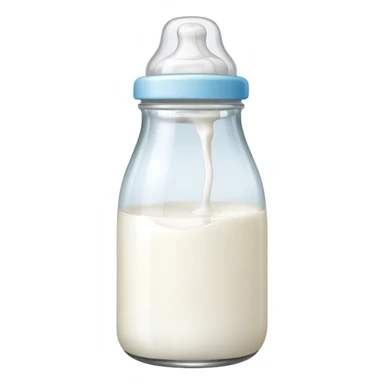 baby Milk bottle  sticker