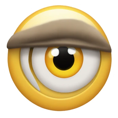 Eye roll with attitude  sticker