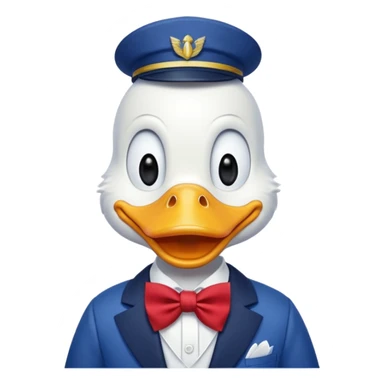 donald duck sticker