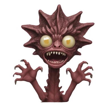 Stranger things Demogorgon sticker