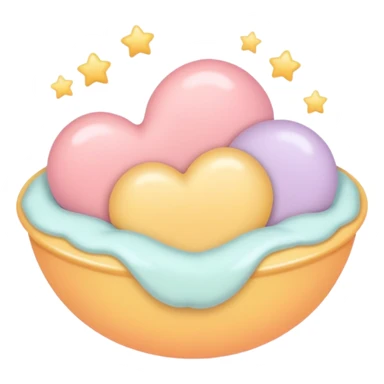 Pastel warm-colored romantic aesthetic  sticker