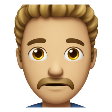 Man crying because of an HR appointment  sticker