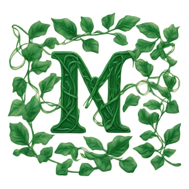 Deep green love mail  sticker