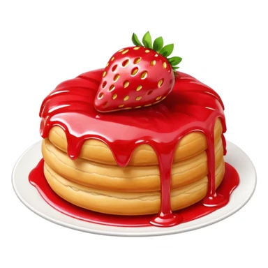 Strawberry Glaze Pastries
 sticker