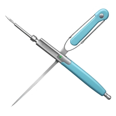 A medical scalpel  sticker