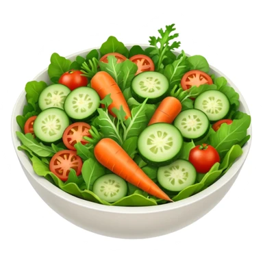 bowl of salad sticker