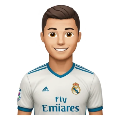 Cr7 en el real Madrid 2017 sticker