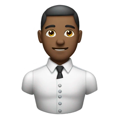 Man with a tapper fade and has heart around him sticker