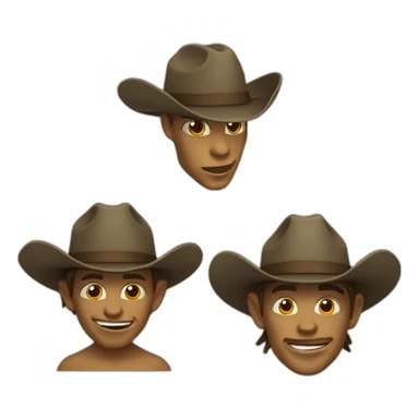 morph a turtle and cowboy hat sticker