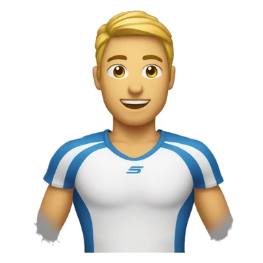 Tênis esportivo com asas  sticker