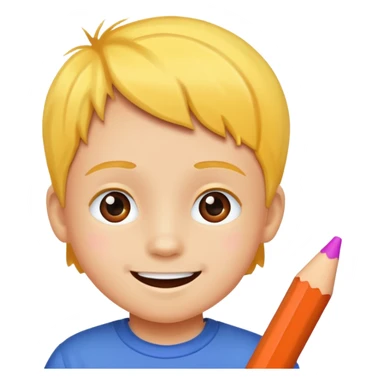 child art picture sticker