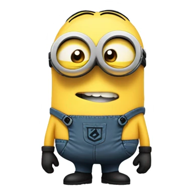 superstar Despicable 4 character mega minion  sticker