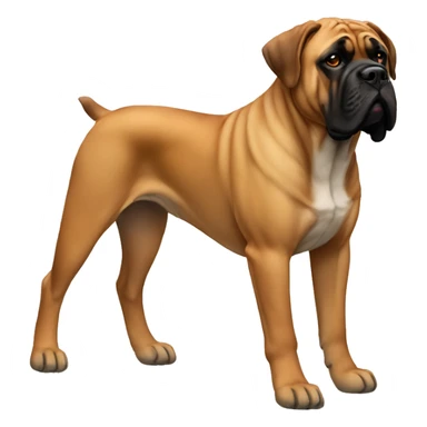Bullmastiff Dog Breed Full Body sticker