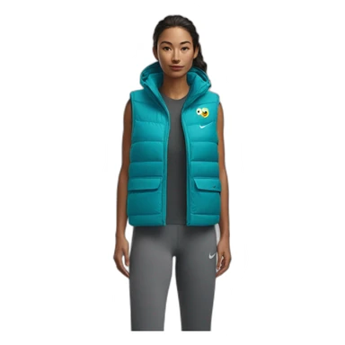 Border colis package Nike vest sticker