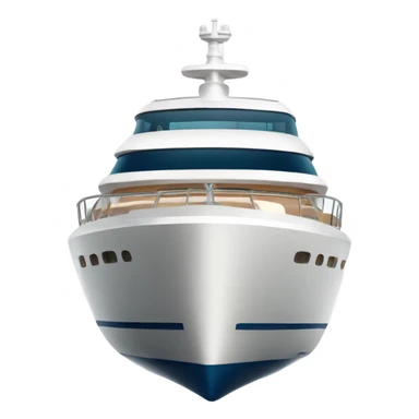 A mega yacht sticker