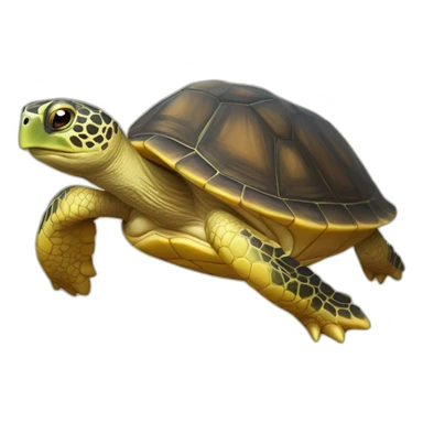 L'autre sur tortue sticker