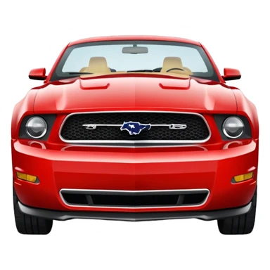 voiture mustang sticker